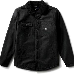 Roark Hebrides Jacket Sherpa Lined Coat Black 2 New with Tags NWT Extra Large